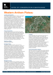 Western Arnhem Plateau - Department of Infrastructure, Planning