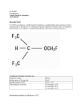 ULTANE® (sevoflurane)