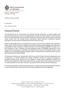 PRESS RELEASE - Government of Gibraltar