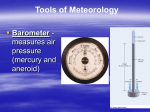 Tools of Meteorology