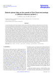 Galactic planar tides on the comets of Oort Cloud and analogs in