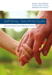 Staff Giving – Every Penny Counts