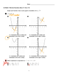 Int Math 3 Review Handout (Sec.3-1 thru 3-7)