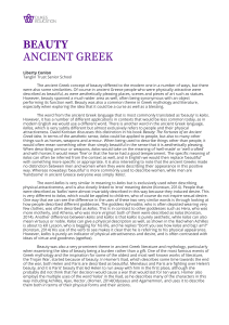 beauty ancient greek ola