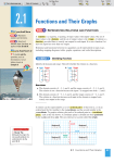 Functions and Their Graphs