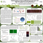 Implementation of Human iPSC-Derived Cell Types Into High