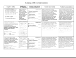 Linking CHC to Intervention