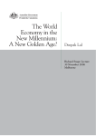 The World Economy in the New Millennium