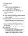 5 BLY 122 Lecture Notes (O`Brien) 2010 II. Protists (Chapter 29) A
