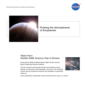 Probing the Atmospheres of Exoplanets