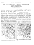 some-synoptic aspects of a change in weather regime