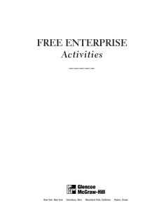 Free Enterprise Activities