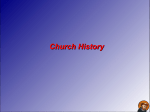The Early Middle Ages - First Covenant Church