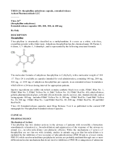 Theo-24®(theophylline anhydrous) Extended