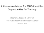 Consensus model for FSHD identifies opportunities
