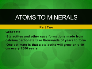 Atoms to Minerals