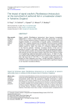 The impact of signal crayfish (Pacifastacus leniusculus) on the