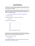 Linear Regression