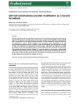 Cell-wall carbohydrates and their modification as a resource for