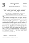 Subduction versus accretion of intra