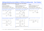 Adding/subtracting near-multiples of 10/100 and