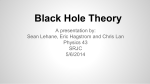 Black hole theory