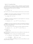 Math 111: Logarithm Scales