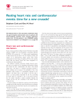 Resting heart rate and cardiovascular events: time for a new crusade?