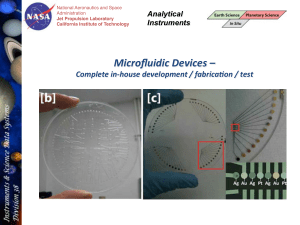 Microfluidic Devices –