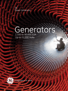 Generators - GE Power Conversion