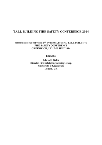 tall building fire safety conference 2014