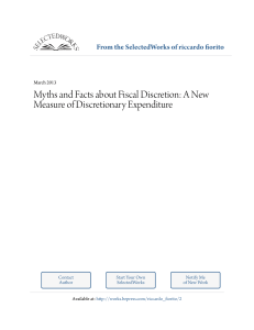 Myths and Facts about Fiscal Discretion: A New Measure of
