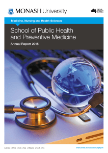Full report (pdf 3.85MB) - Medicine, Nursing and Health Sciences