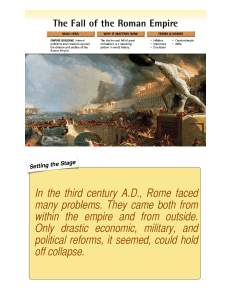 The Fall of the Roman Empire.key