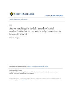 Are we reaching the body? : a study of social workers` attitudes on