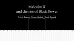 Malcolm X and the rise of Black Power