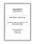 manley neo-classic se/pp 300b