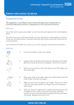Trapeziectomy - patient information