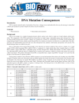 BF#10987 DNA Mutation Consequences