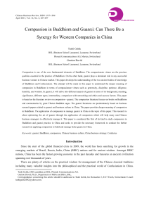 Compassion in Buddhism and Guanxi
