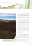 Managing change in the uplands