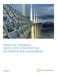 seven steps for effective enterprise risk management