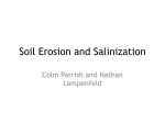 Soil Erosion and Salinization