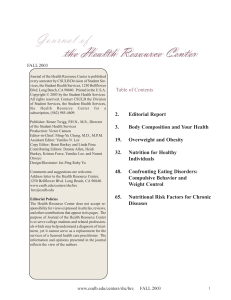 Jounral Fall 2003.pmd - California State University, Long Beach