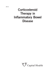 Corticosteroid Therapy in Inflammatory Bowel Disease