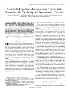 Handheld-Impedance-Measurement System With Seven