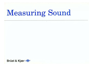 Measure Sound - Leaf blower noise