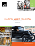 Impact of the Model T – Then and Now