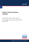 EndoFree® Plasmid Purification Handbook