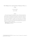 The Phillips Curve and the Role of Monetary